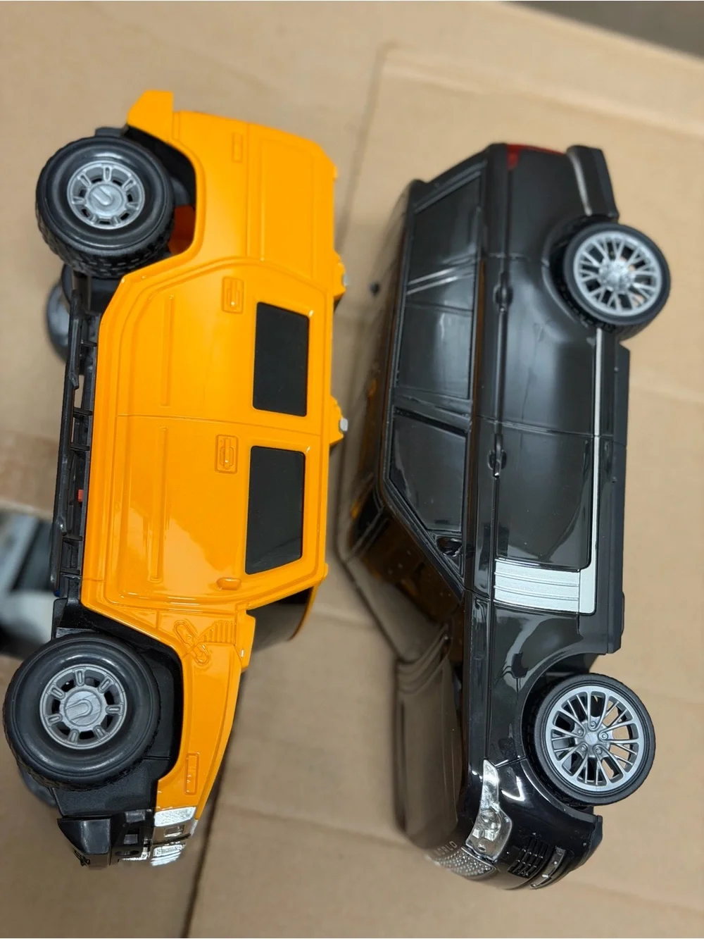 Kids Toy Off-Road SUV Toy Truck - Yellow and Black